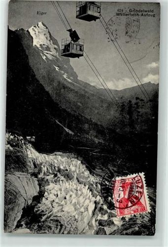 Grindelwald 1910 Wetterhorn Aufzug Eiger