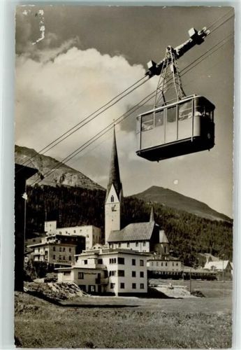 Davos Platz Schwebebahn Bräma Büel Kirche