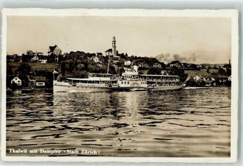 Thalwil Salondampfer Stadt Zürich