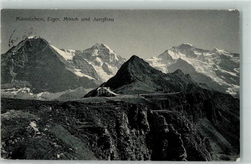 Wengernalp Männlichen Eiger Mönch Jungfrau