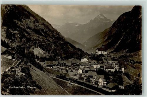 6484 Wassen UR - Gotthardbahn