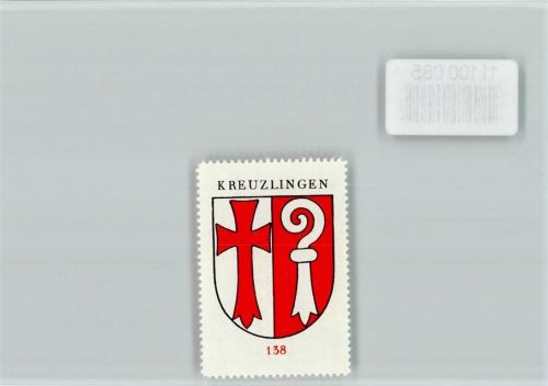 8280 Kreuzlingen - Vignette Wappen Kaffee Hag ca 1920-1940