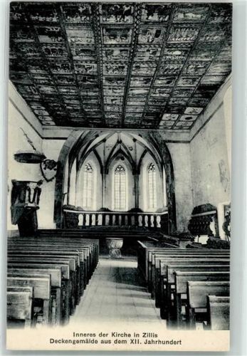 Zillis-Reischen Kirche Inneres