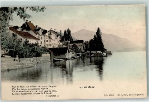 Zug 1904 Zugersee