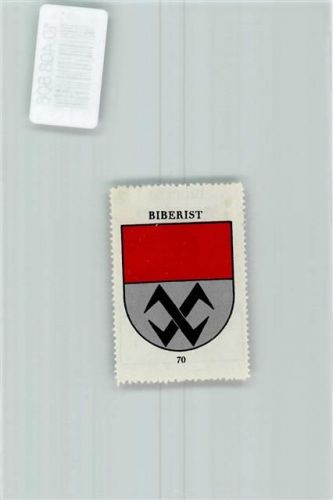 Biberist Vignette Wappen Kaffee Hag ca 1920-1940