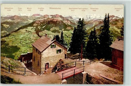 Niesen Niesenbahn Bergstation