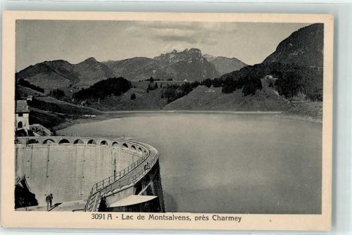 Lac de Montsalvens Barrage et lac