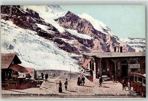 Eigergletscher 1914 Jungfrau