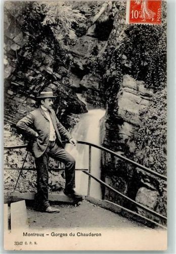 Montreux 1910 Gorges du Chauderon