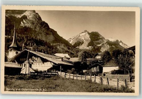 Gsteig b. Gstaad 1914 Oldenhorn