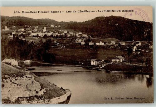 Les Brenets Frontiere Franco Suisse Lac de Chaillexon