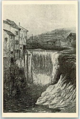 Neuchâtel Le cours du Seyon le Gor ou gouffre de l Ecluse