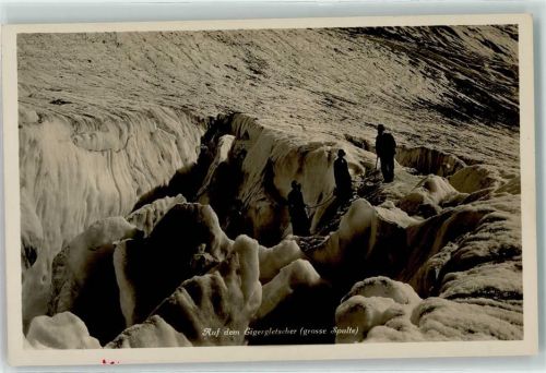 Eigergletscher Grosse Spalte Bergsteigergruppe