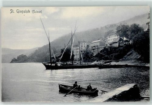 St-Gingolph Ruderboot