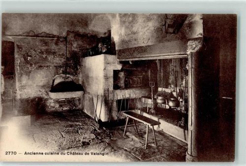 Valangin Chateau Ancienne cuisine