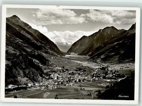 Poschiavo Fliegeraufnahme