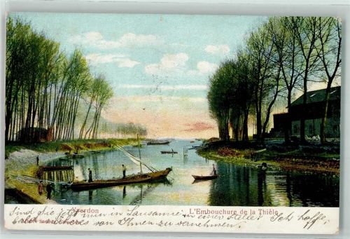 Yverdon-les-Bains L Embouchure de la Thiele