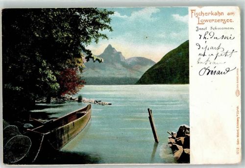 Schwanau Insel - Fischerkan am Lowerzersee