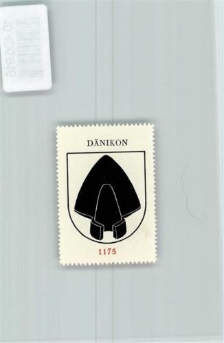 Dänikon ZH Vignette Wappen Kaffee Hag 1920-1940