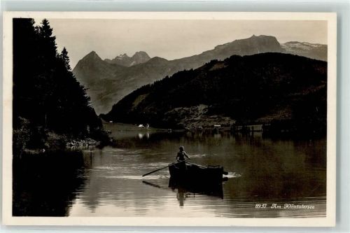 Klöntal See Ruderboot