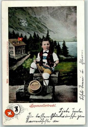 Appenzell 1902 Appenzellertrachtenbüebli