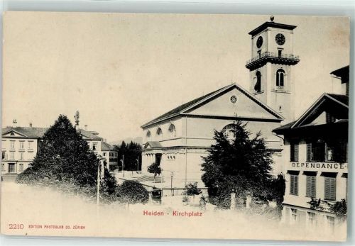 9410 Heiden - Kirchplatz