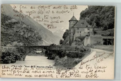 St-Maurice 1904 Pont
