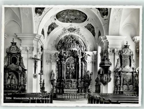 8253 Diessenhofen - Klosterkirche Katharinental Inneres