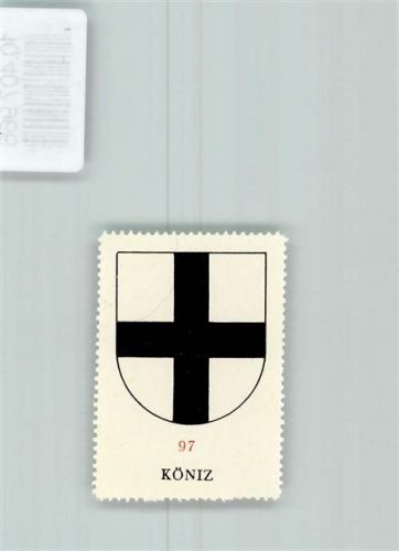 Köniz Vignette Wappen Kaffee Hag ca 1920-1940