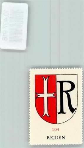 Reiden Vignette Wappen Kaffee Hag ca 1920-1940