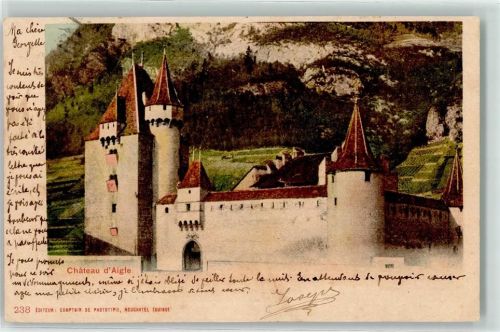 Aigle 1904 Schloss