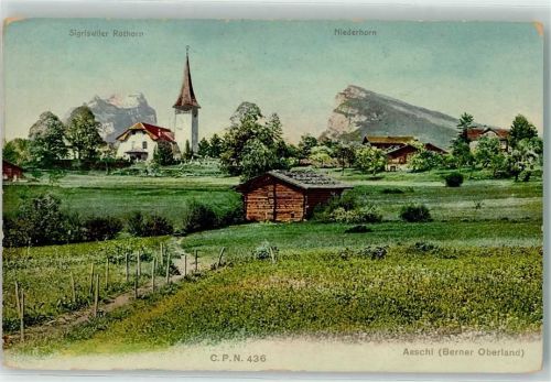 Aeschi b. Spiez Niederhorn Kirche