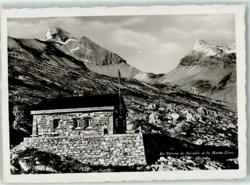 Susanfe Cabane de Susanfe Haute Cime