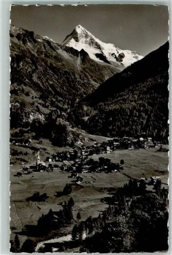 Les Haudères Fliegeraufnahme Dent Blanche