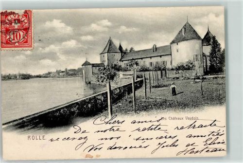 Rolle 1906 Les Chateaux Vaudois