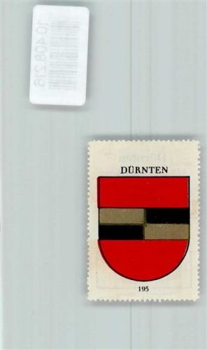 Dürnten Vignette Wappen Kaffee Hag ca 1920-1940