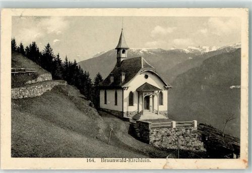 Braunwald 1914 Kirchlein