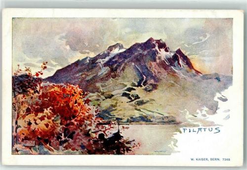 Pilatus sign. W Kaiser
