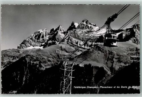 Champéry Teleferique Planachaux Dents du Midi