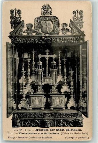 Solothurn Kirchenschatz von Maria Stein im Museum
