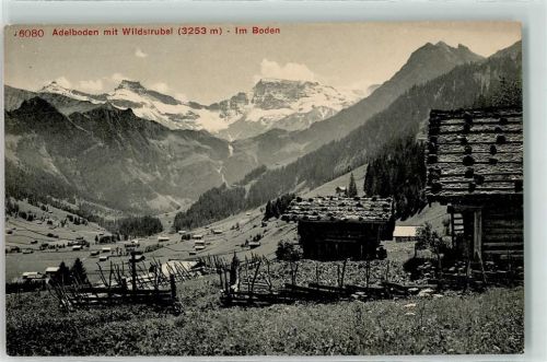 Adelboden BE Wildstrubel Im Boden