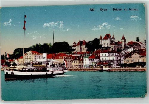 Nyon Depart du bateau