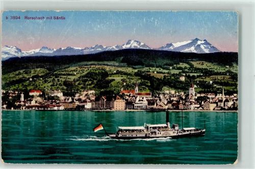 9400 Rorschach - Säntis Dampfschiff