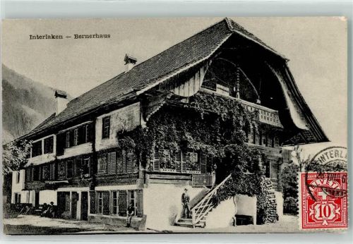 Interlaken 1906 Bernerhaus