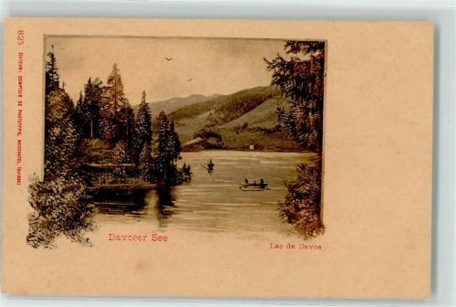 Davos Dorf See Ruderboote