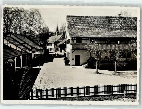 Zürich 1939 Schweiz Landesausstellung Dörfli mit Gemeindehaus