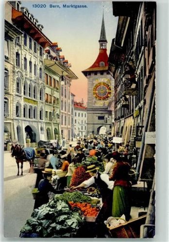 Bern Marktszene Marktgasse