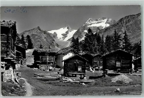 Saas-Fee Stadel in der Lohmatte
