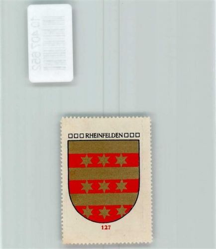 Rheinfelden Vignette Wappen Kaffee Hag 1920-1940