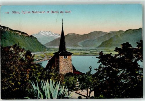 Glion Dent du Midi Eglise Nationale
